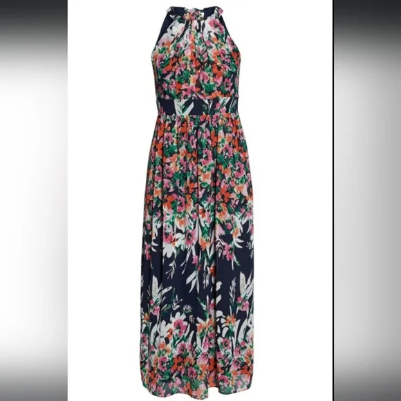 Eliza J | Dresses | Eliza J Floral Chiffon Halter Maxi Dress Size 2 | Poshmark Eliza J | Dresses | Eliza J Floral Chiffon Halter Maxi Dress Size 2 | Poshmark